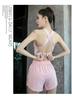 Women's High-End Fashion Yoga Suit: Loose, Quick-Drying Long Sleeve Running Sportswear for Fitness and Style.