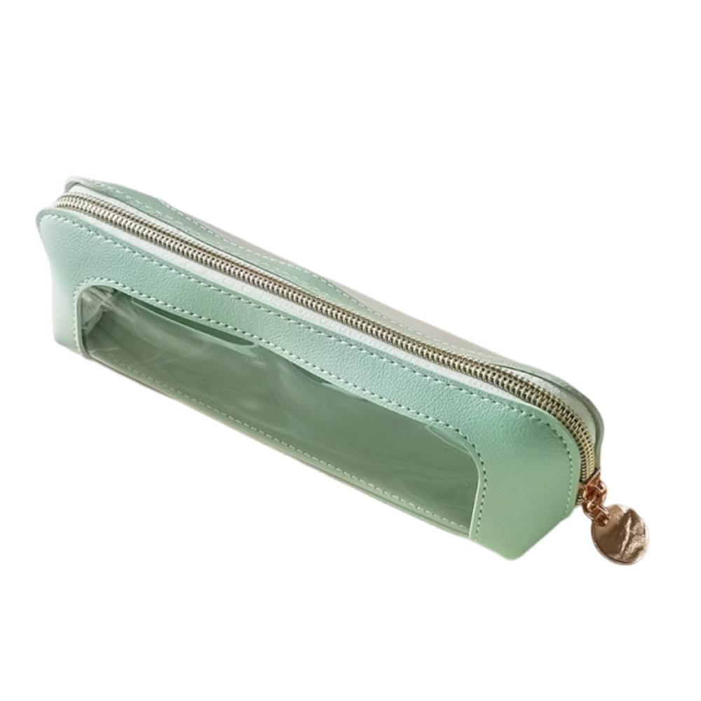 Waterproof Makeup Brush Bag Visible Makeup Organizer Pencil Case  for Brushes Lipsticks