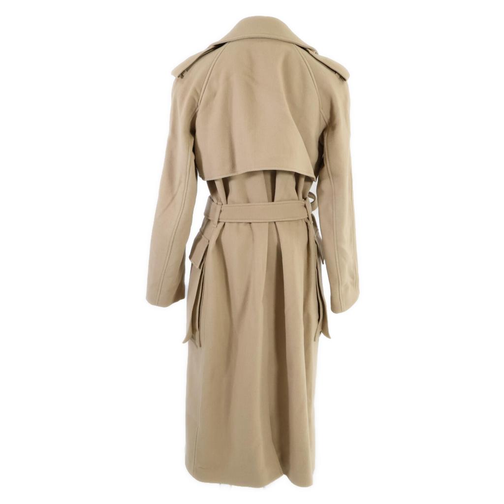 Burberry [Domestic Regular] 8044685 Wilsford Felt Cashmere Cargo Pocket Trench Coat 38 beigeUsed
