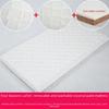 Saltea Eco-Friendly din Latex cu Fibră de Cocos pentru Bebeluși - Husa Detașabilă și Lavabilă pentru Nou-Născuți și Copii de Grădiniță