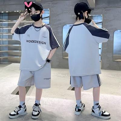 Summer Boys' Loose Casual Suit for Children