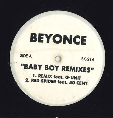 12inch Record BEYONCE  Baby Boy Remixes  Whats It Gonna  BK214 NOT ON LABEL 2003 US Rap  HipHopRB Used