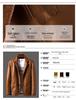 2019 Men's PU Leather Jacket: Warm, Casual, Fashionable Spring/Autumn Wear
