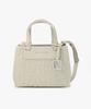 Armani Exchange Women'S All-Over Logo Small Tote Bag _Warm Gray_A426170510