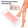10 Stück Haarentfernung Bein Körper Gesicht Wachspapiere Enthaarungsstreifen(Rosa)