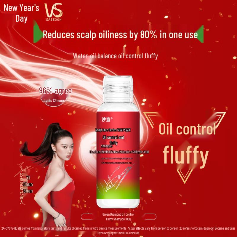 VS Sassoon Green Diamond Oil Control Volumizing Shampoo