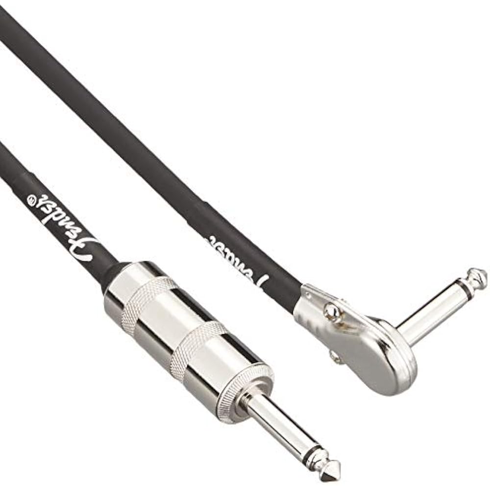 Fender shielded cable Hendrix Voodoo Child™ Cable, Black