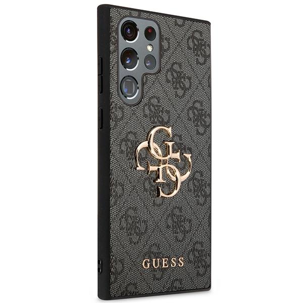 Guess Guhcs24L4Gmggr S24 Ultra S928 Czarny/Black Hardcase 4G Big Metal Logo