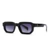 Lightweight Comfortable Durable High Quality High End Designer Style Trendy Retro Square Shaped Female Male Sun Glasses