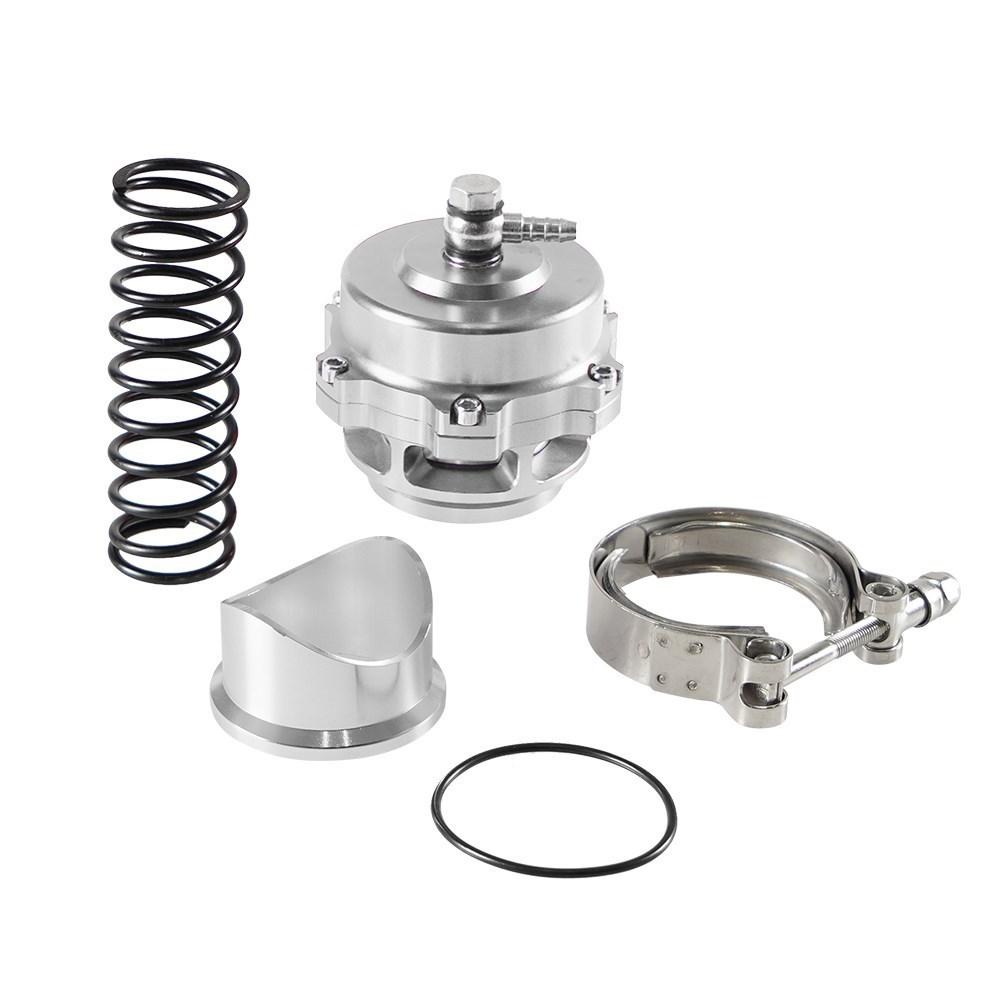 High Quality Universal Turbo Blow Off Valve 50mm V-Band With Weld On Aluminum Flange Turbocharge Pipe