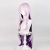 Citlali Cosplay Wig Game Pink Purple Gradient Long Straight Heat Resistant Synthetic Hair Halloween Party Wigs + Wig Cap