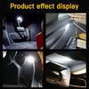 2pcs 6000K LED Luggage Compartment Interior Light Trunk Lamps for Benz W204 C-class Sedan/Estate Footwell Light (one pair)