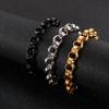 Kalen Trend Simple Men's Stainless Steel Bracelet Circle Combination Exquisite Jewelry