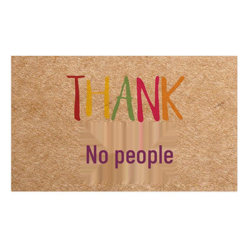 50-Pack Kraft Paper Thank You Cards | Blank Greeting & Postcards | Perfect for Handwritten Messages & Decorations
