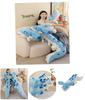 Large Blue Dragon Plush Toy Stuffed Animal Pillow Doll For Girls Wholesale