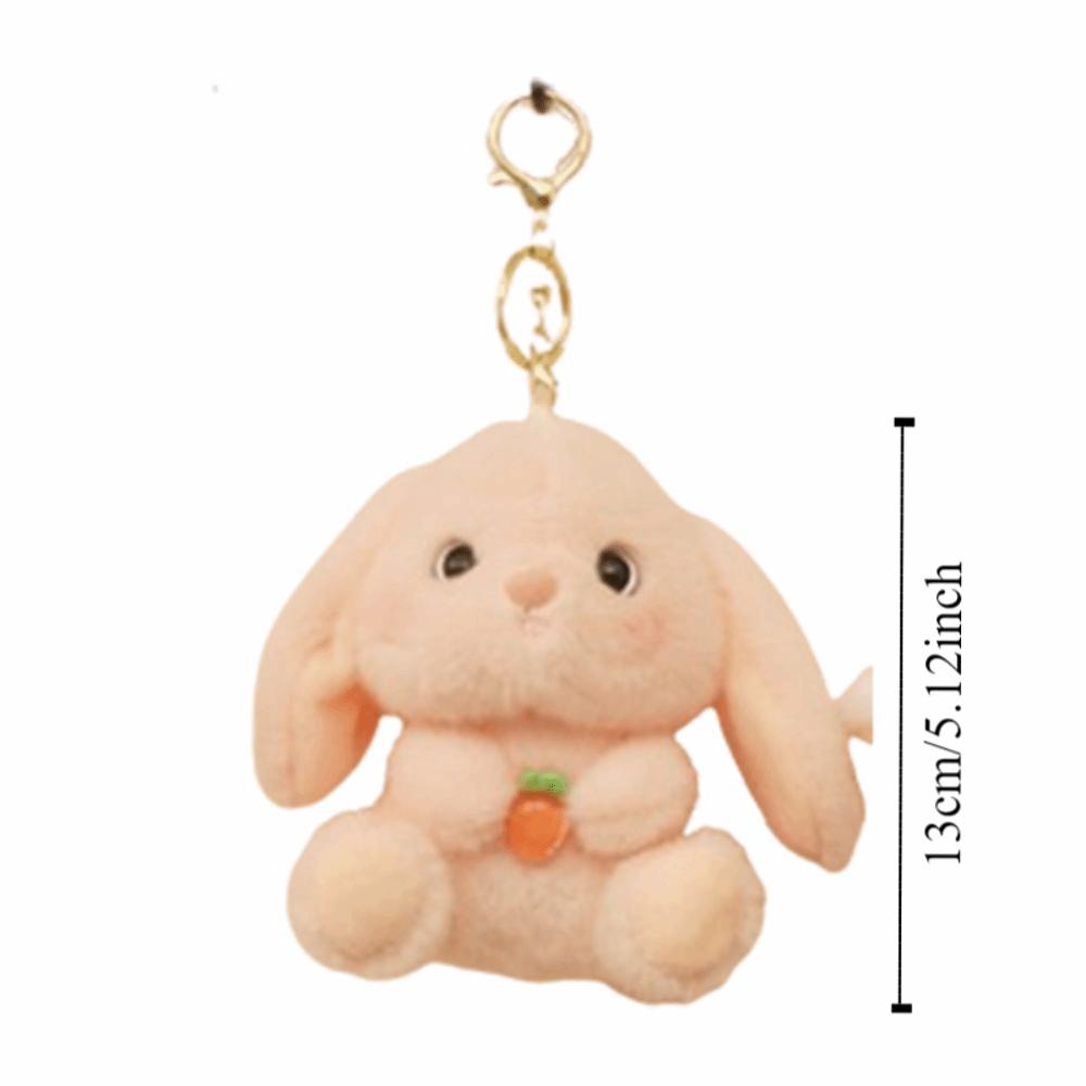 Plush Doll Plush Bunny Keychain Animal Bear Rabbit Bag Pendant Boys and Girls