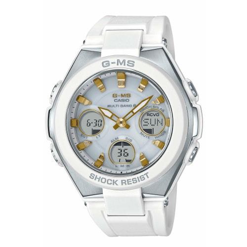 Casio Baby-G G-MS Radio-Controlled Solar Watch MSG-W100-7A2JF Women's White