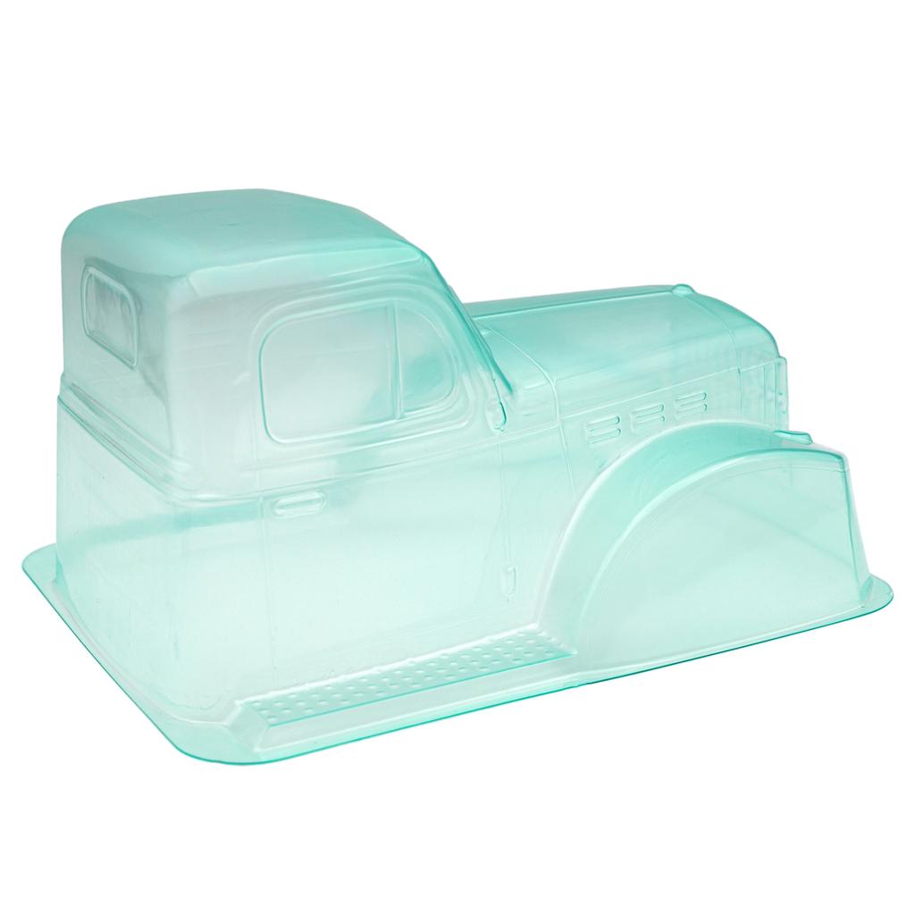 Unpainted Body Shell Cover 1/10 Remote Control Truck Cab PC Clear Body Replacement for 313