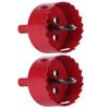 2PCS 53mm Hole Saw Round Beehive Vent Hole Opener Drilling Cutter Tool Beekeeping Tool