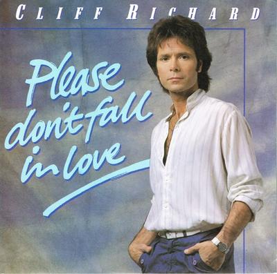Disque 7 pouces CLIFF RICHARD - Please Don't Fall In Love EMI5437 EMI 1983 Royaume-Uni Rock Occasion