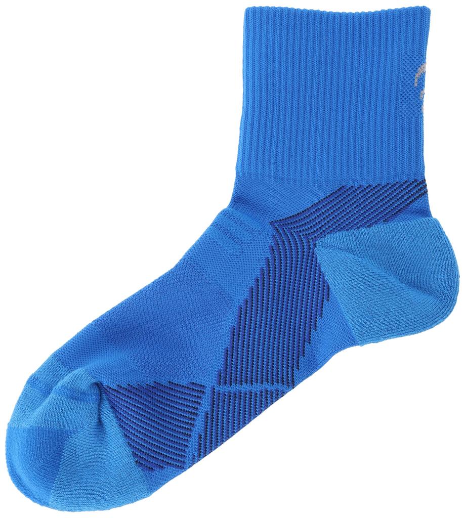 C3fit Arch Support Quarter Socks BLUE 4 [Goldwin]