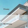 Fence Privacy Screen Heavy Duty Windscreen Fencing Cover Mesh Fabric Cloth with Grommets UV Protection for Outdoor Garden Patio