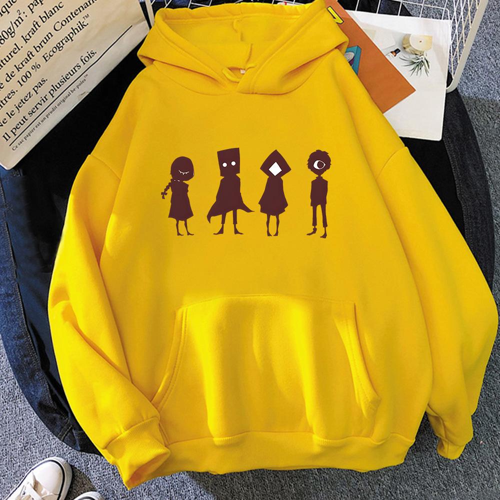 

Little Nightmares Characters Printing Graphic Hoodies Unisex/Women Casual Long Sleeve Sweatshirts Autumn Winter Fleece Pullovers 4XL