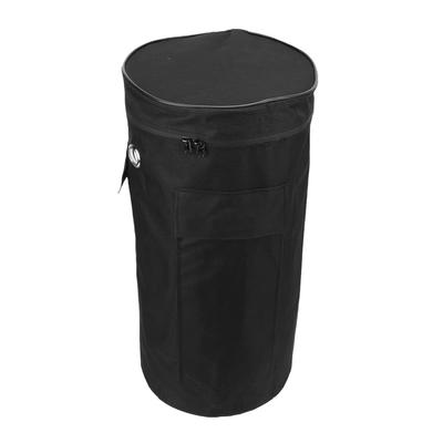 Capa de Gás Tecido Oxford 600D Impermeável Preto Respirável Armazenamento de Cilindro de Gás para Camping Churrasqueira ao Ar Livre