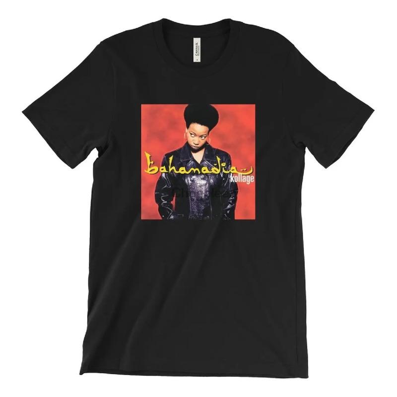 Camiseta Bahamadia Kollage True Honey Bun 90s Hip Hop Rap Go S разноцветный