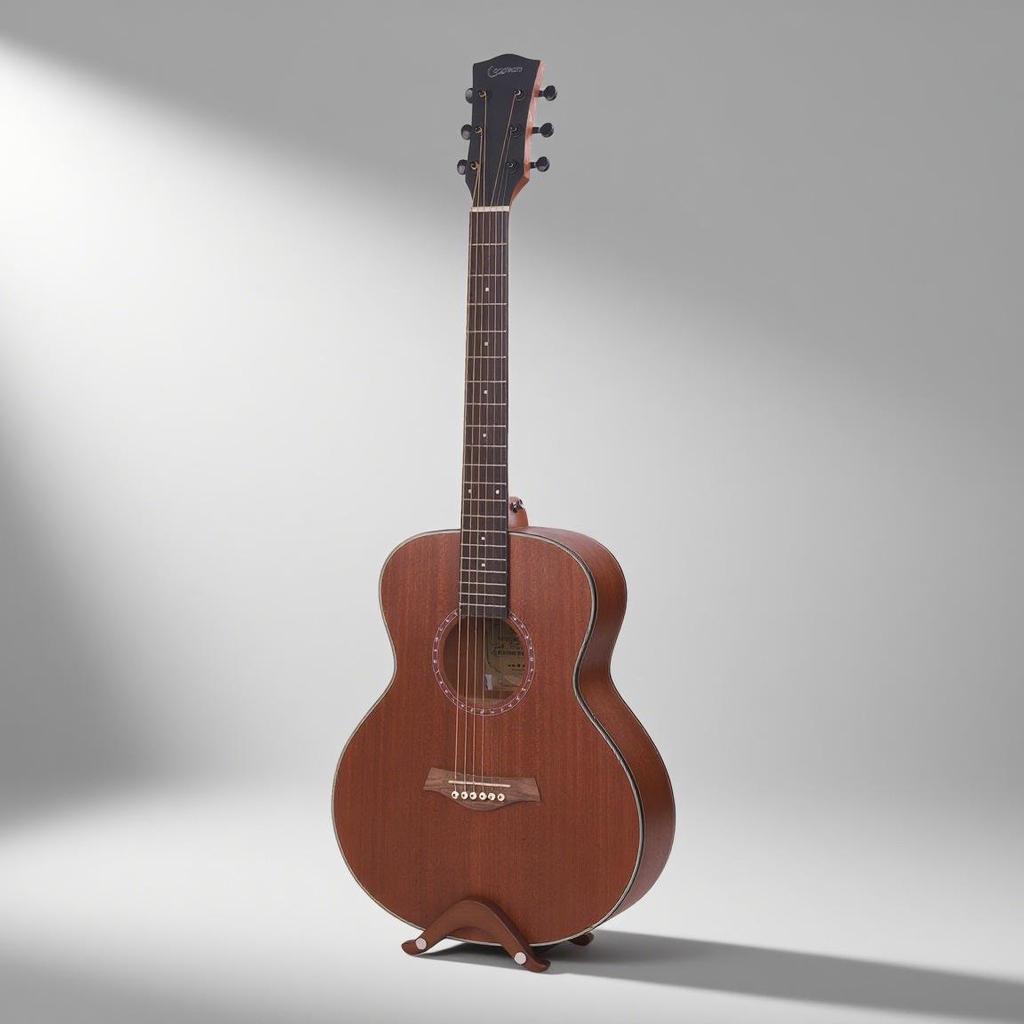 Acacia Wood Portable Detachable Guitar Stand