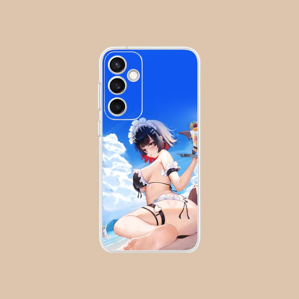 Zenless Zone Zero Ellen Joe Handyhülle für Samsung Galaxy S25 S24 S23 S22 S21Plus FE Ultra Klar Farbe Schutzhülle Luxus