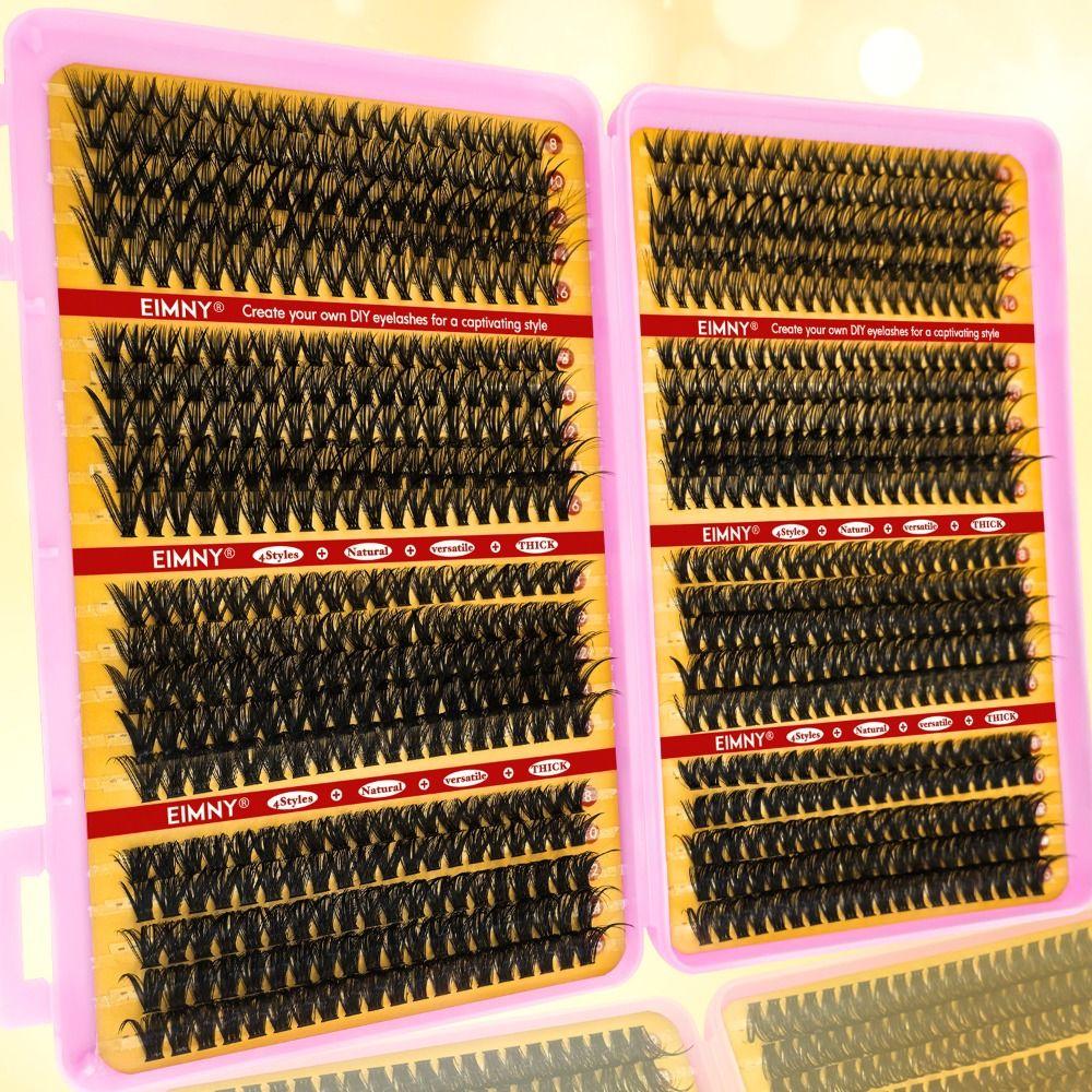 Wispy Style False Eyelashes Bond and Seal DIY Lash Extension Kit Fake Eyelash  Eye Lash Extension