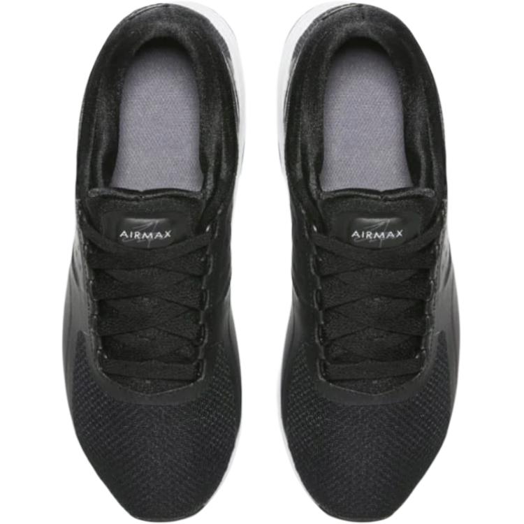 Nike Air Max Zero Cushioning Abrasion Resistant Cushioning, Wear Resistant Low top Kids' Running Shoes Black Teenagers 881224-002