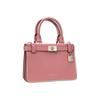 Michael Kors Tatiana Minimalist Solid Color Elegant Lock Open Tote Shoulder Crossbody Bag Women bags Rose-Pink 30H8TT0S5K-ROSE