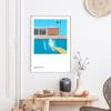 David Hockney Sanat Baskıları Sergisi Vintage Tuval Poster Soyut Sanat Eseri Resim Duvar Resimleri Oturma Odası Duvar Sanatı Dekoru Çerçeve Yok