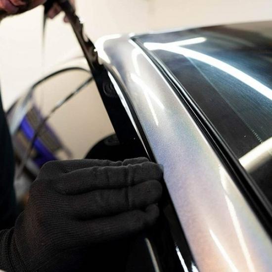 2Set Chrome Blackout Delete Overlay 2018-22 for Accord Honda Sedan Window Trim V