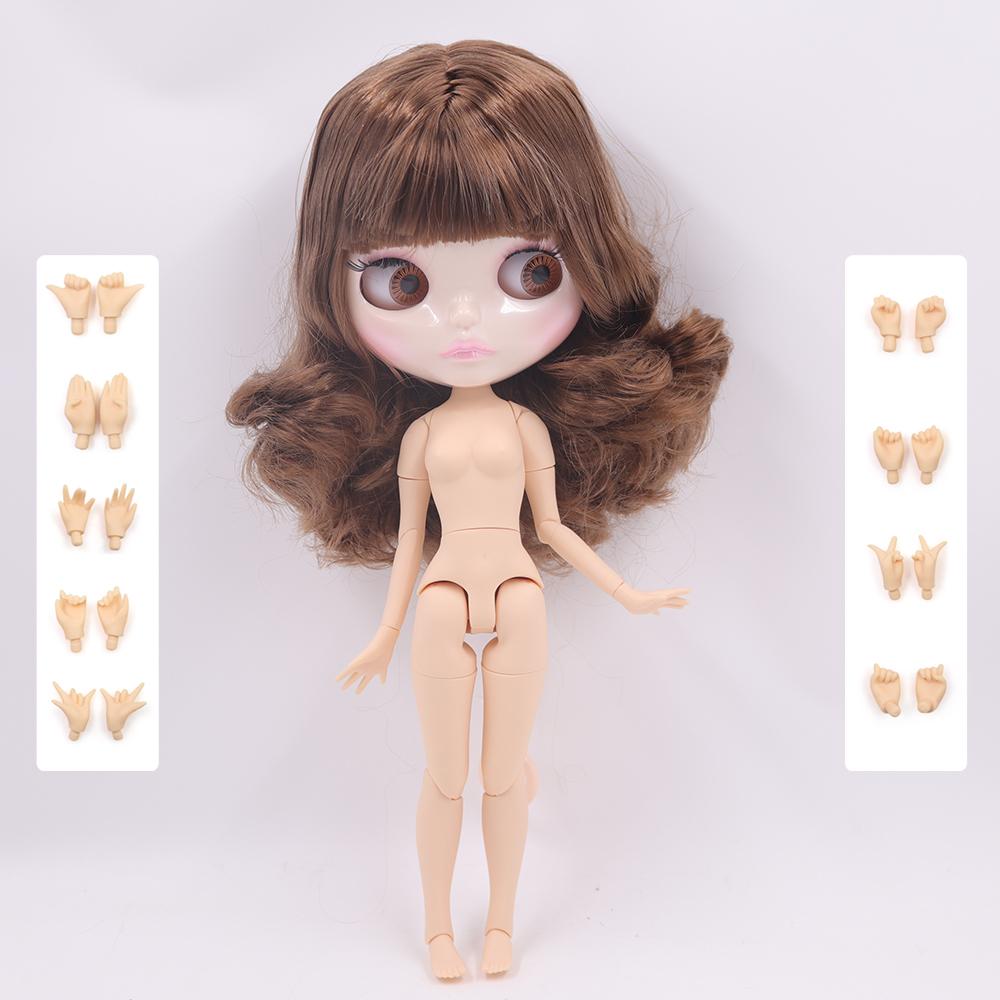 Bambola Blyth ICY DBS Corpo Articolato 1/6 30CM Giocattoli BJD Viso Naturale Lucido con Mani Extra AB Bambole Moda DIY regalo ragazza