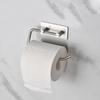 Stainless Steel Kitchen Roll Paper Rack Self Adhesive Towel Rack for Home Bathroom Hotel Use
