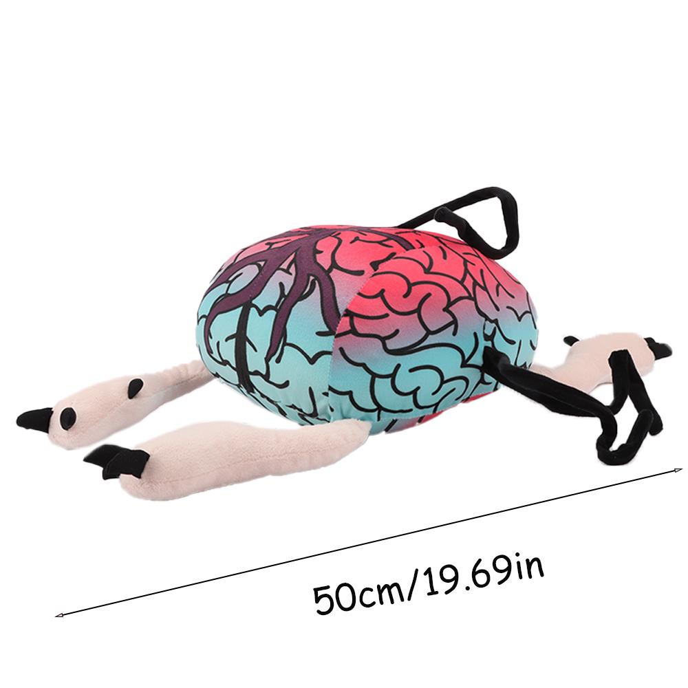 50cm Hot Creative Game Intellect Devourer Plush Toy Cartoon Stuffed Plush Doll Toys Delicate Birthday Gifts for Boys or Friends