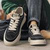 Men's Low-Top Canvas Shoes: Breathable, Anti-Odor, Non-Slip, Height-Increasing Casual Black Sneakers for Summer