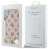 Etui Guess Peony Script Logo Magsafe Do  Iphone 16E Brązowy