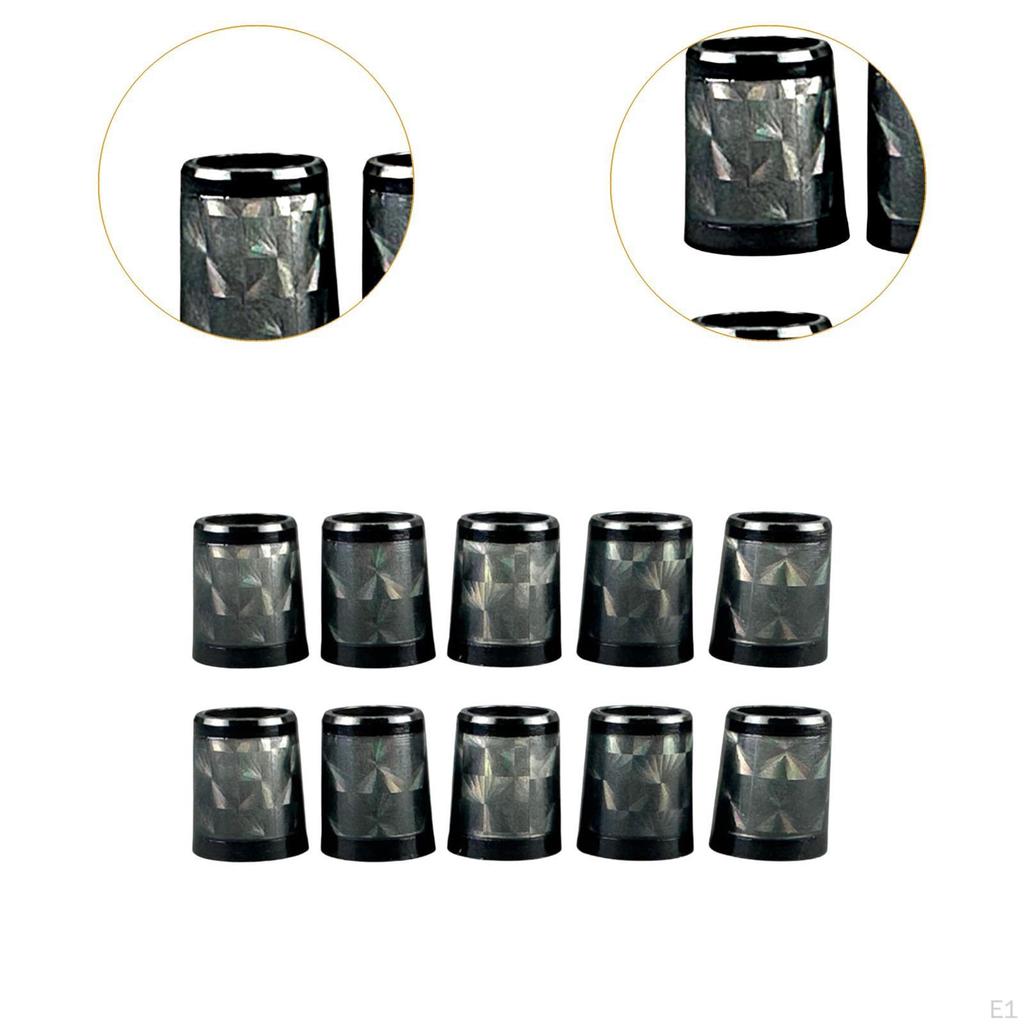 10 Stück Golf Eisen Ferrulen für Taper Tip Wedge Ersatz Zubehör Adapterteile