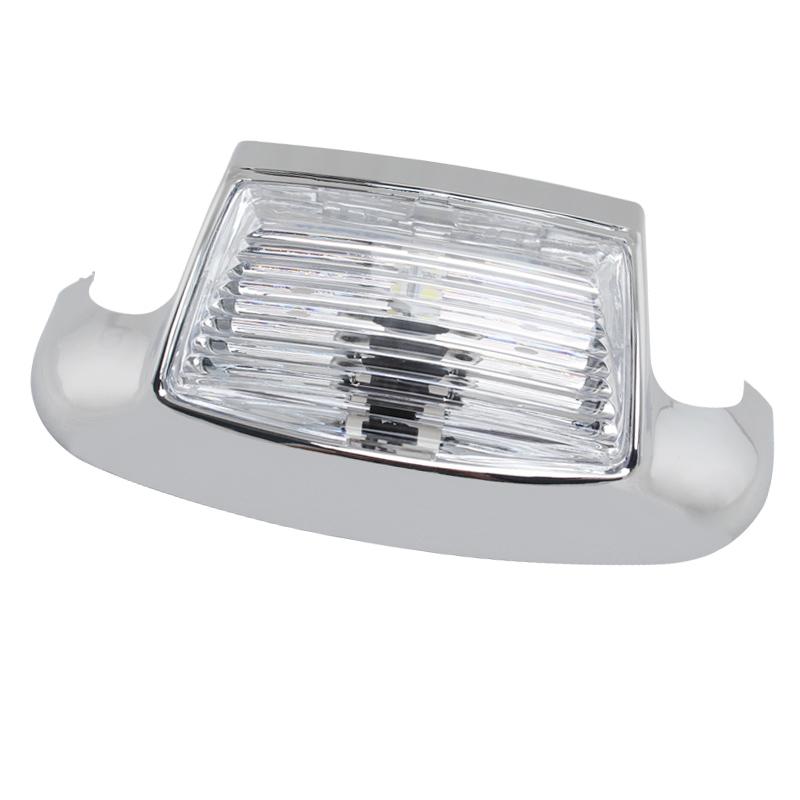 Chrome Motorcycle LED Front Rear Fender Tip Light For Harley Road King FLHR Heritage Softail Classic FLSTC Electra Glide