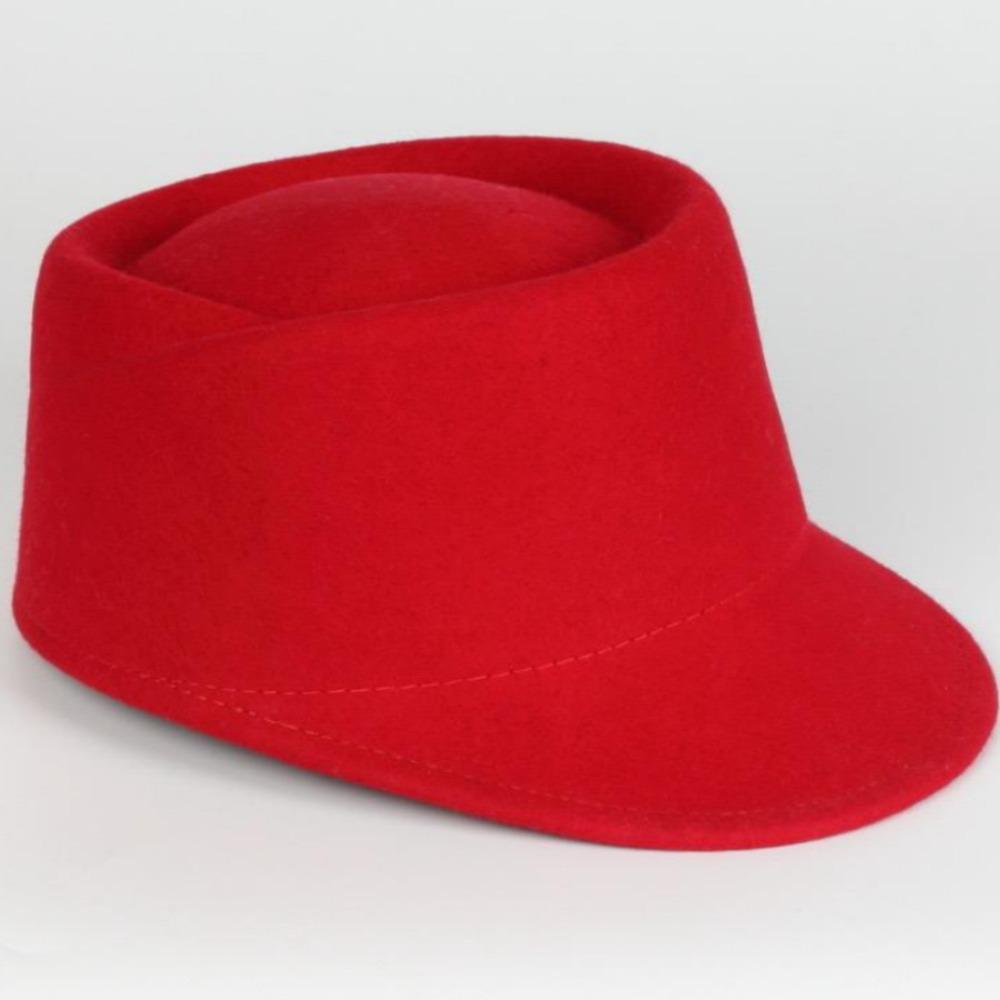 Elegant Wool Equestrian Hat Retro Wool Topper Hat Fashion Woolen Felt Hat Masquerade Party