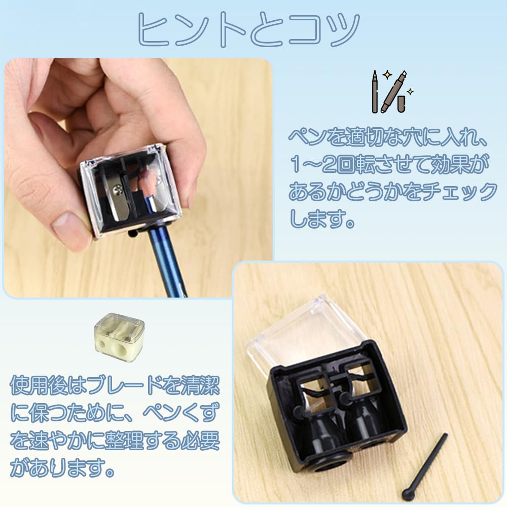 Augenbrauenstiftspitzer Augenbrauenstiftspitzer Eyeliner Eyeliner-Stiftspitzer Kompatibel mit Design Tragbare Kosmetik 2 Stück Schwarz Weiß