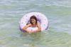 IGARASHI 90cm Inflatable Ring Makeup Inflatable Ring with Rope and Quick Buoyancy New Valve Design RLE-90E [Easy Plug]