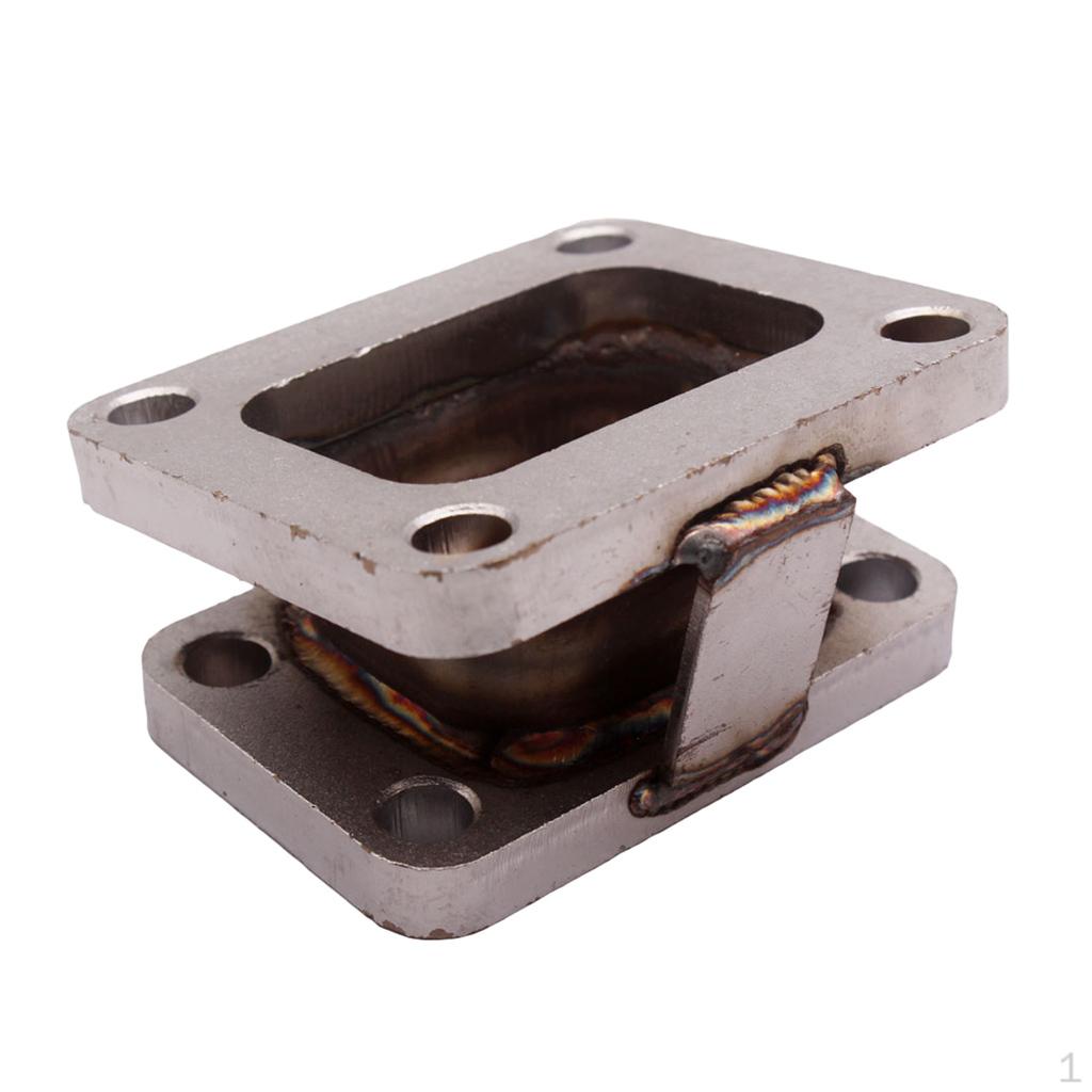 T3 Stainless Flange Exhaust Swap Converter Adapter 15°