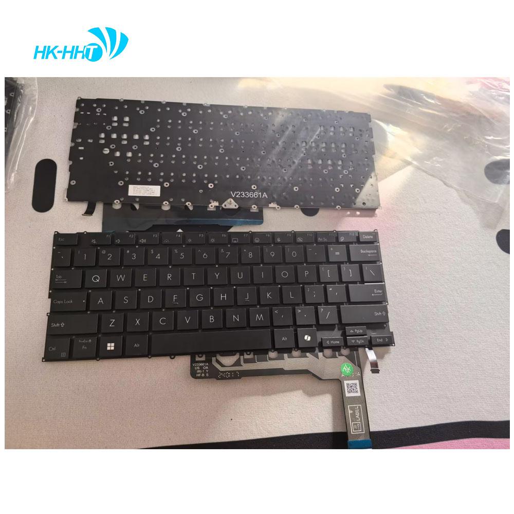 US Keyboard Laptop for ASUS ROG Zephyru G14 GA403U Air GA403 Us Keyboard No&English чёрный