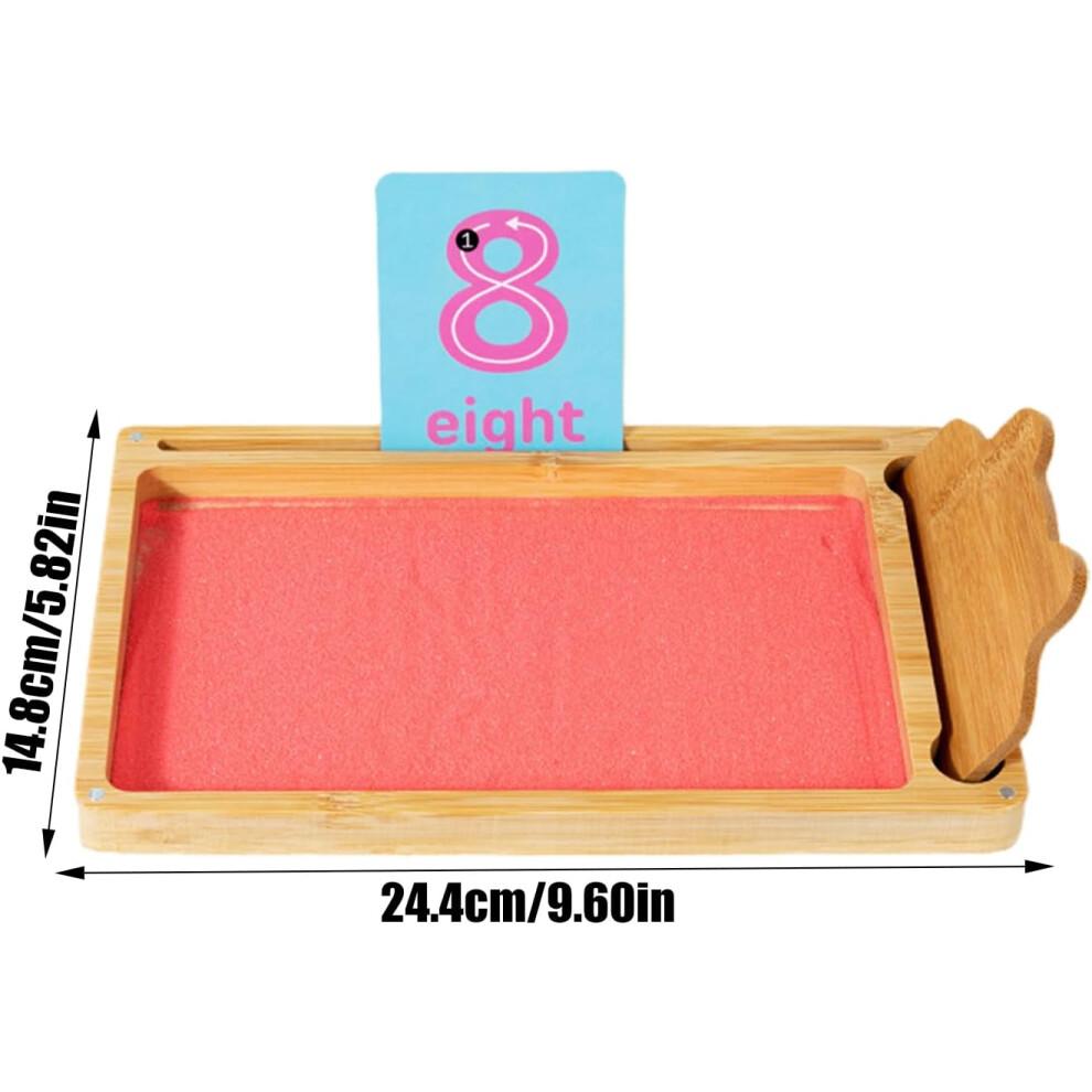 Sand Tray, Sand Writing Tray  Classroom Alphabet Writing Sand Trays, Sensory Practice, Educational Toy for Fine Motor Skills Development