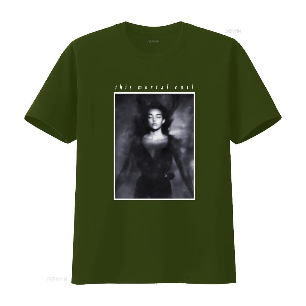 This Mortal Coil Itll End In Tears Print T Shirt Stylish Unique Design for Music Lovers vintage Washed Breathable Casual
